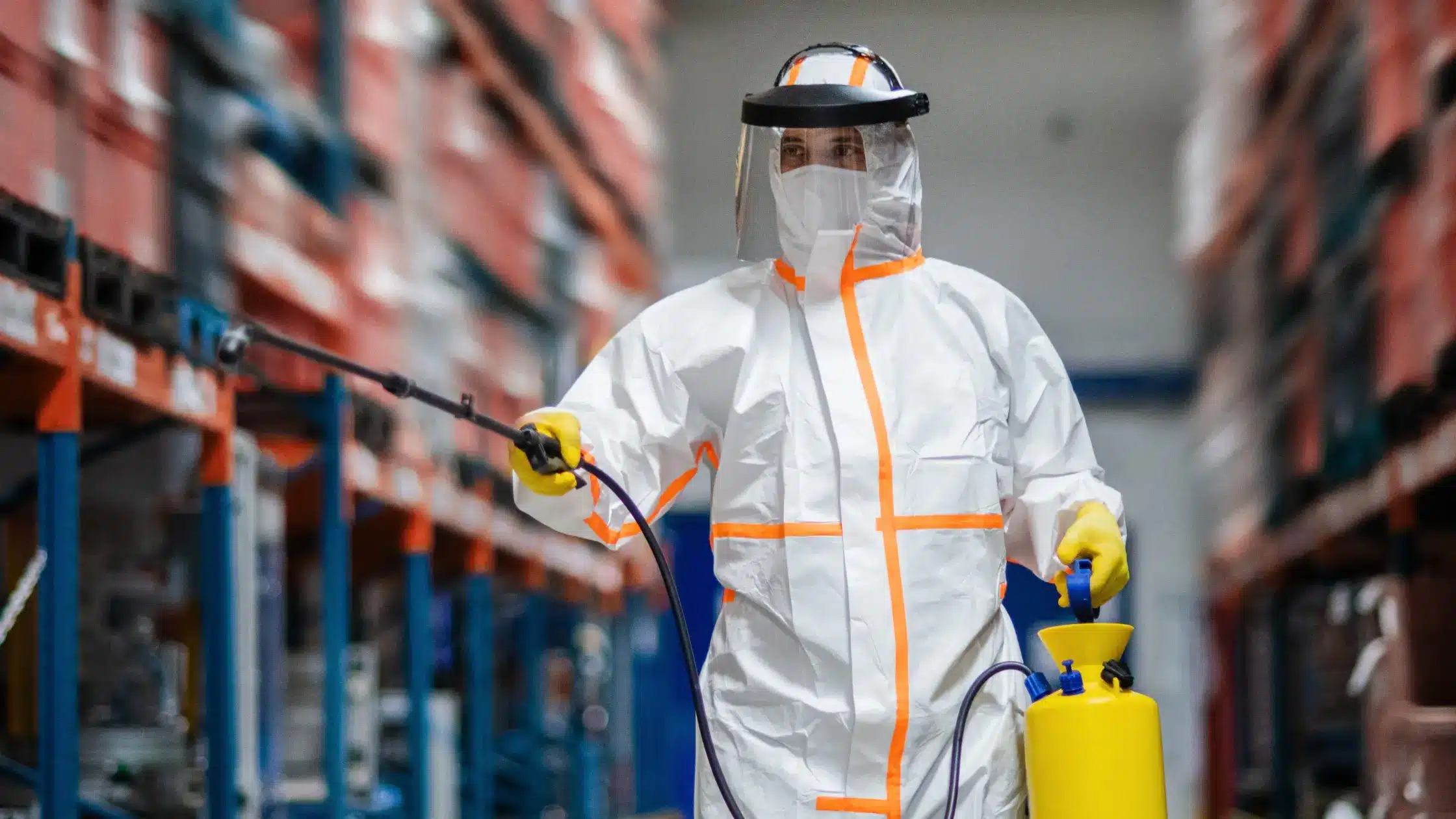 What is an electrostatic spray and how is it used?
