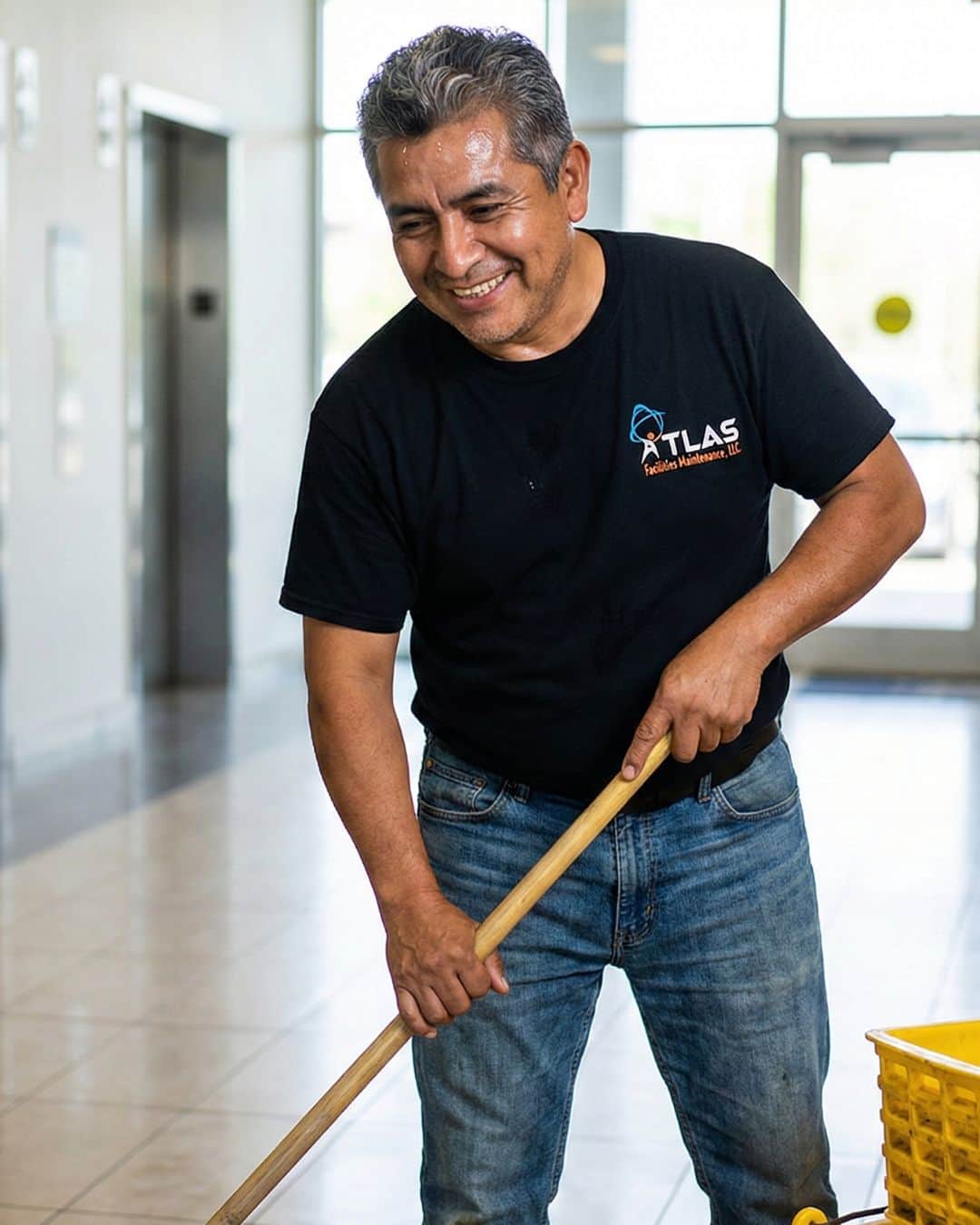 atlas facilities maintenance janitorial crew member
